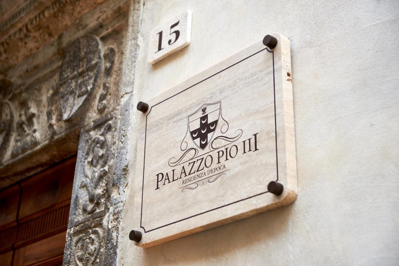 Palazzo Pio III - Residenza D'Epoca Acomodação com café da manhã Sarteano Exterior foto