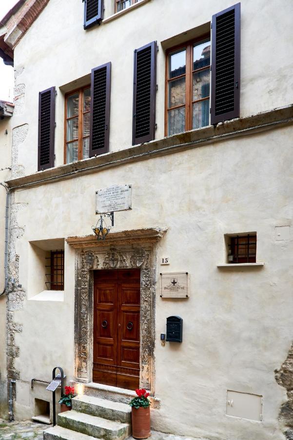 Palazzo Pio III - Residenza D'Epoca Acomodação com café da manhã Sarteano Exterior foto